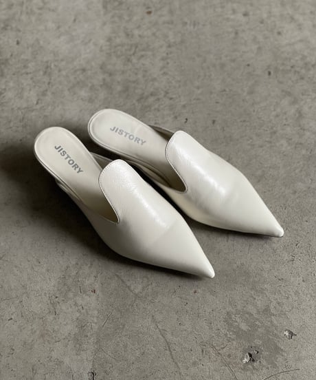 POINTED TOE MULE / 3color
