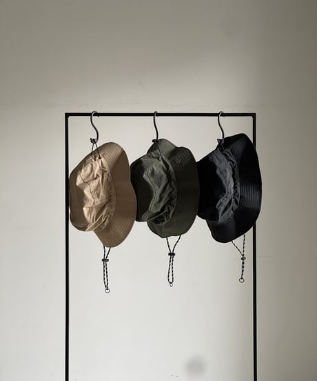 PACKABLE SAFARI HAT / 3color
