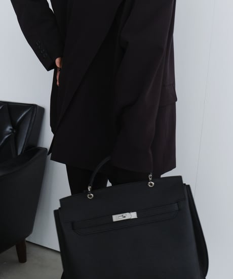SQUARE BELT HANDLE BAG / 3color　＜送料無料＞