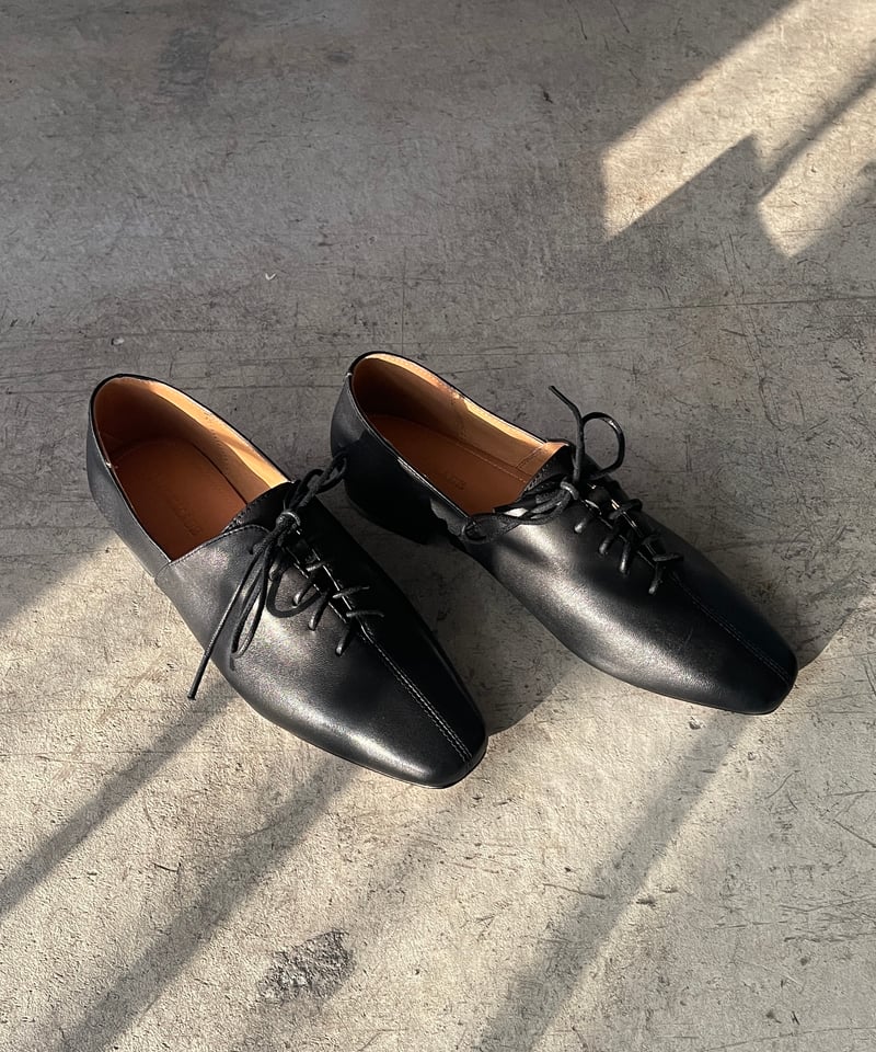 LACE UP LEATHER SHOES | JISTORY