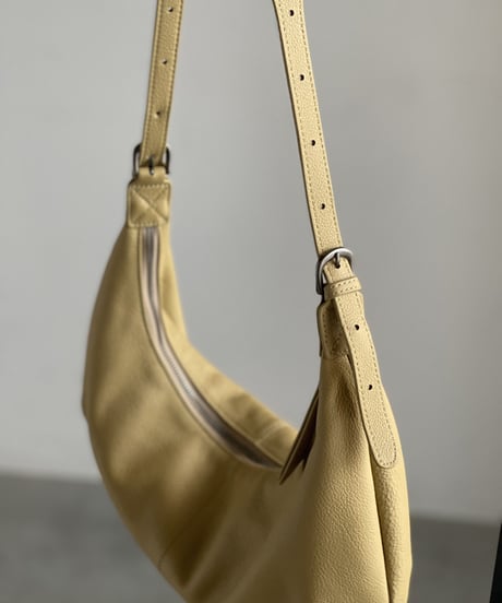 LEATHER SHOULDER BAG / 3color