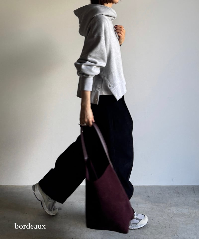 ONE HANDLE SUEDE BAG / 5color | JISTORY