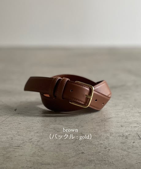 LEATHER BELT / 4color