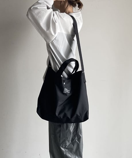2WAY SHOULDER TOTE BAG / 2color