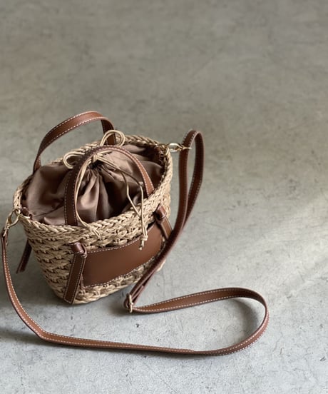 BASKET SHOULDER BAG / 2color