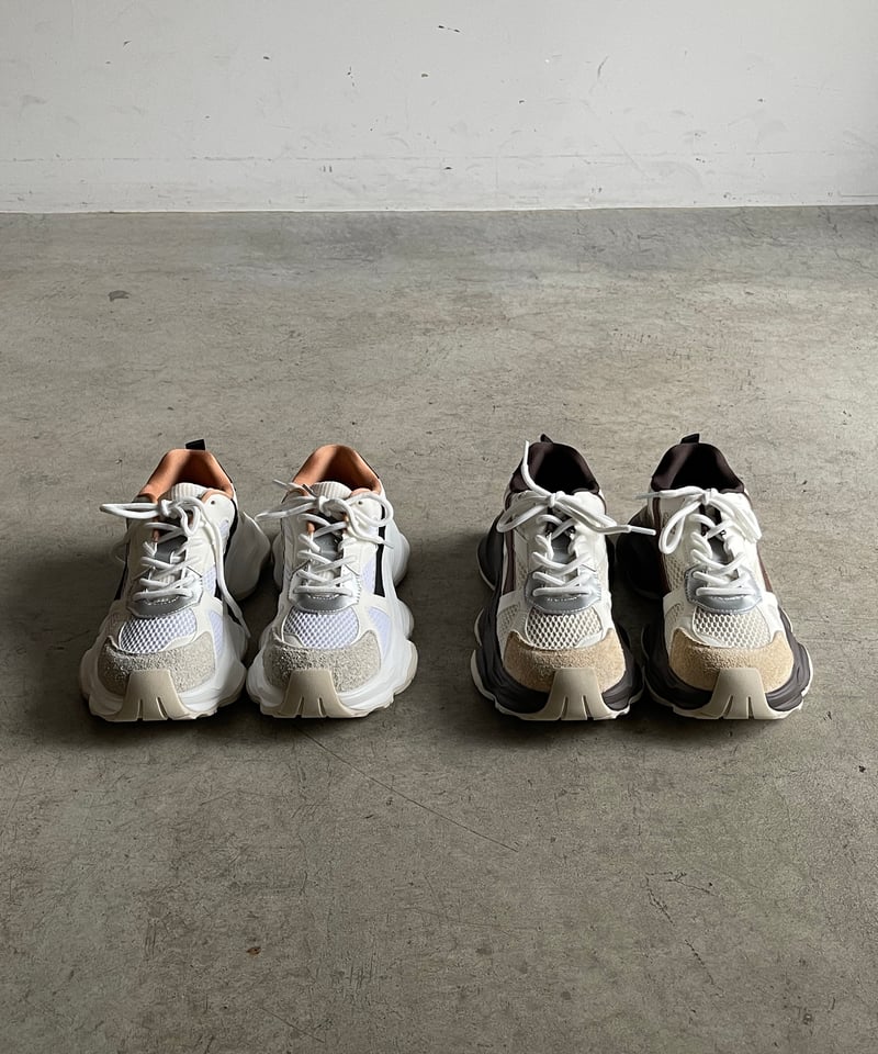 RUGGED MESH DAD SNEAKERS #001 /2color | JISTORY