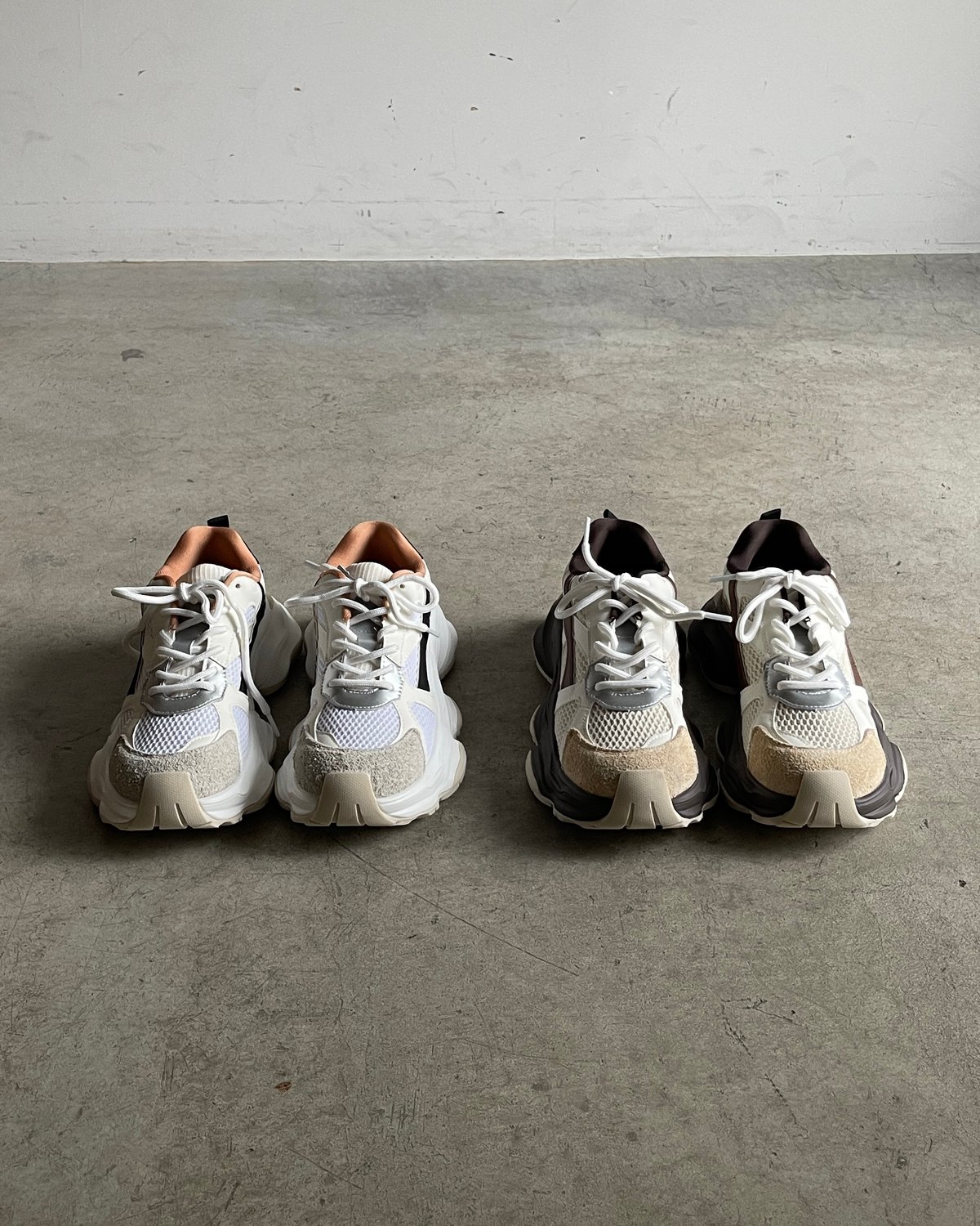 RUGGED MESH DAD SNEAKERS #001 /2color | JISTORY