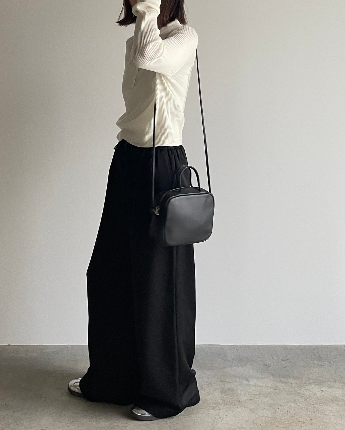 MINI SQUARE BOSTON BAG | JISTORY MINI SQUARE BOSTON BAG | JISTORY