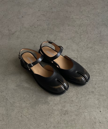 ANKLE STRAP TABI SANDALS / 2color