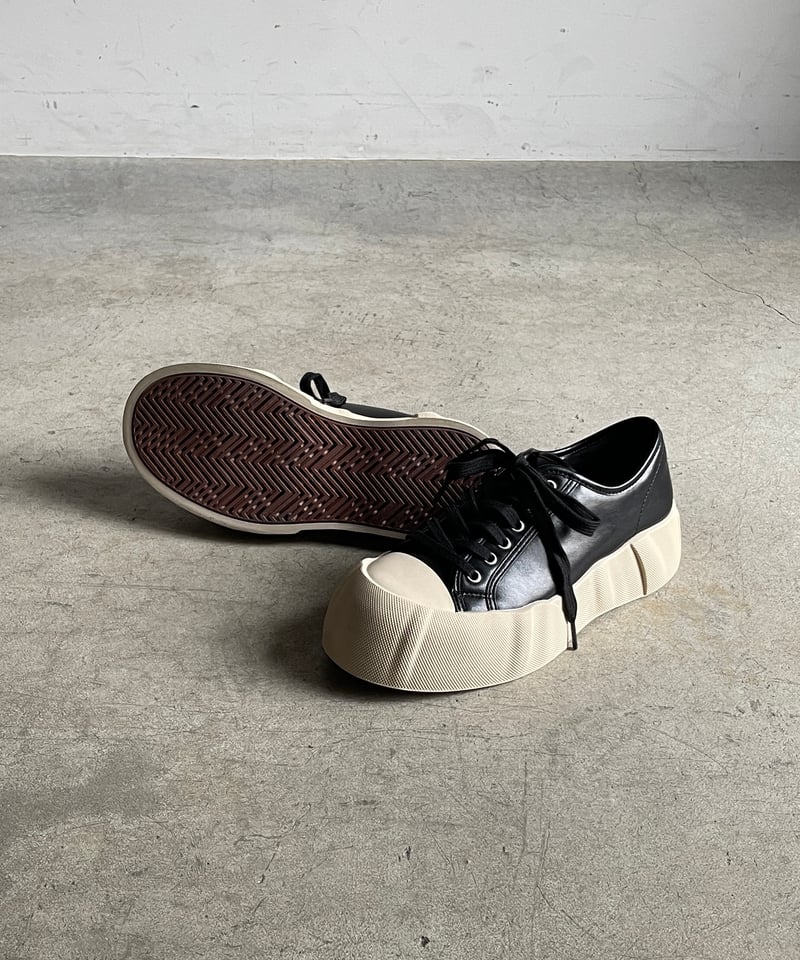 PLATFORM LOW CUT SNEAKERS / 2color | JISTORY