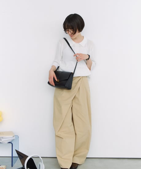 CENTER STITCH CLASSIC SHOULDER BAG