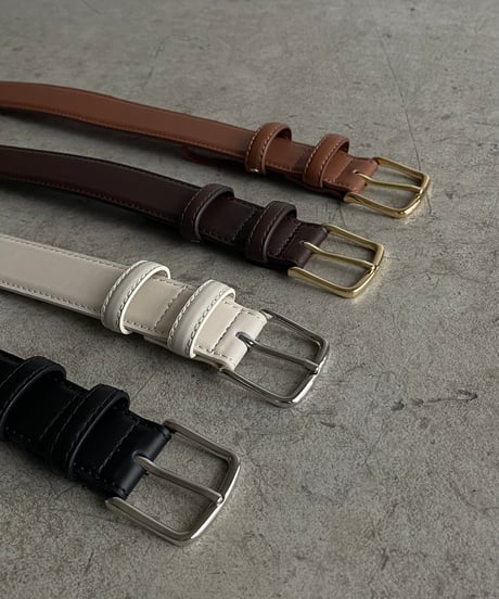 LEATHER BELT / 4color