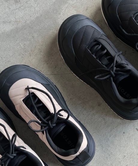 QUILTING PLATFORM SNEAKER/ 2color