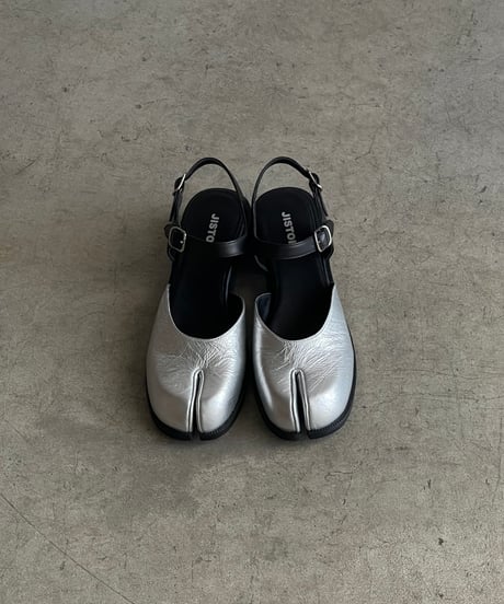 ANKLE STRAP TABI SANDALS / 2color