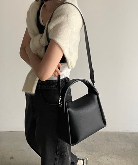 2WAY SQUARE HAND BAG