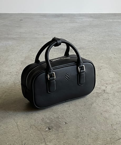 EMBOSS LOGO MINI BOSTON BAG / 2color