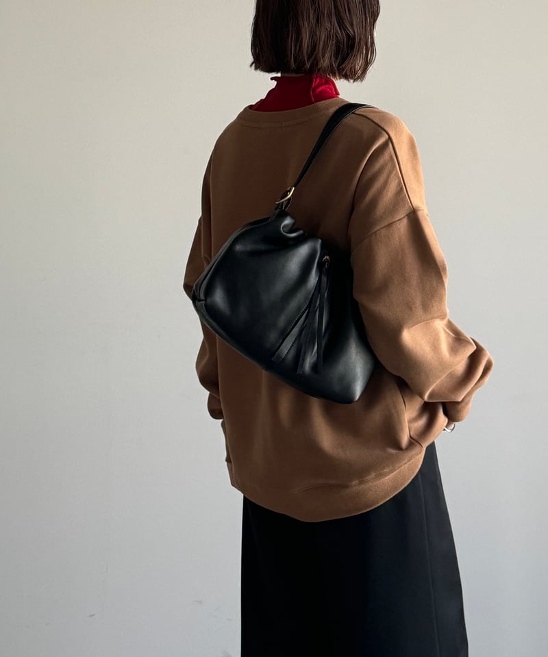 バッグ jistory 2WAY SOFT LEATHER ROUND BAG 2WAY SOFT LEATHER ROUND BAG | JISTORY
