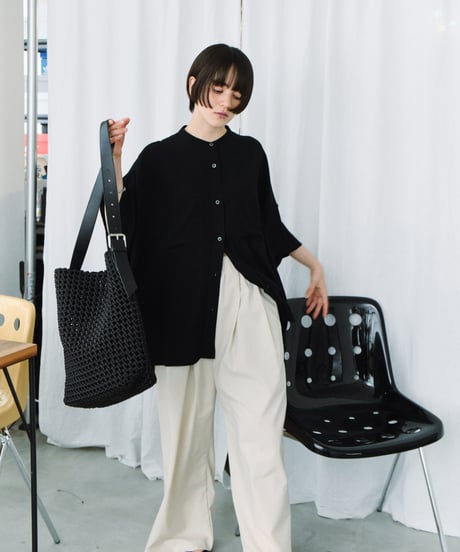 ONE HANDLE MESH BAG / 2color
