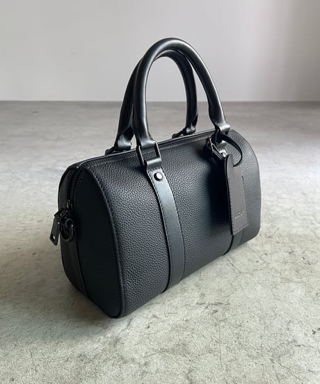 2WAY LEATHER MIDDLE BOSTON BAG