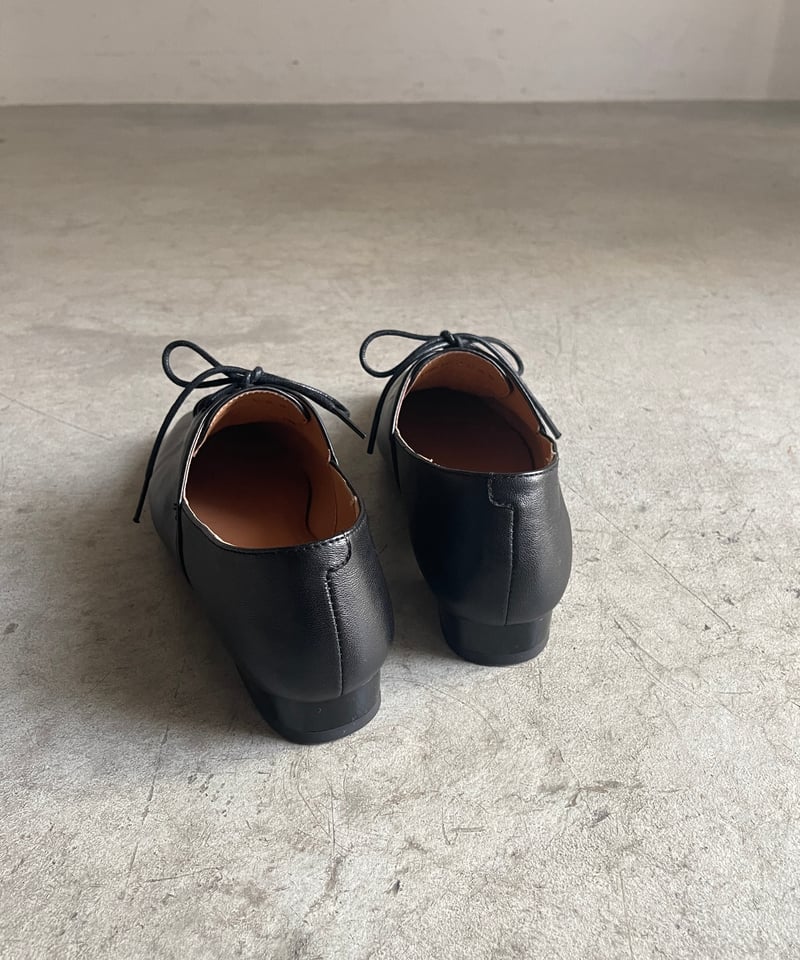 靴 Lace Design Low-Top Leather Shoes NA891 lace design low-top leather shoes na891 - 24.5