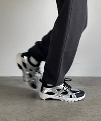MESH JAGGED SOLE SNEAKERS / 2color