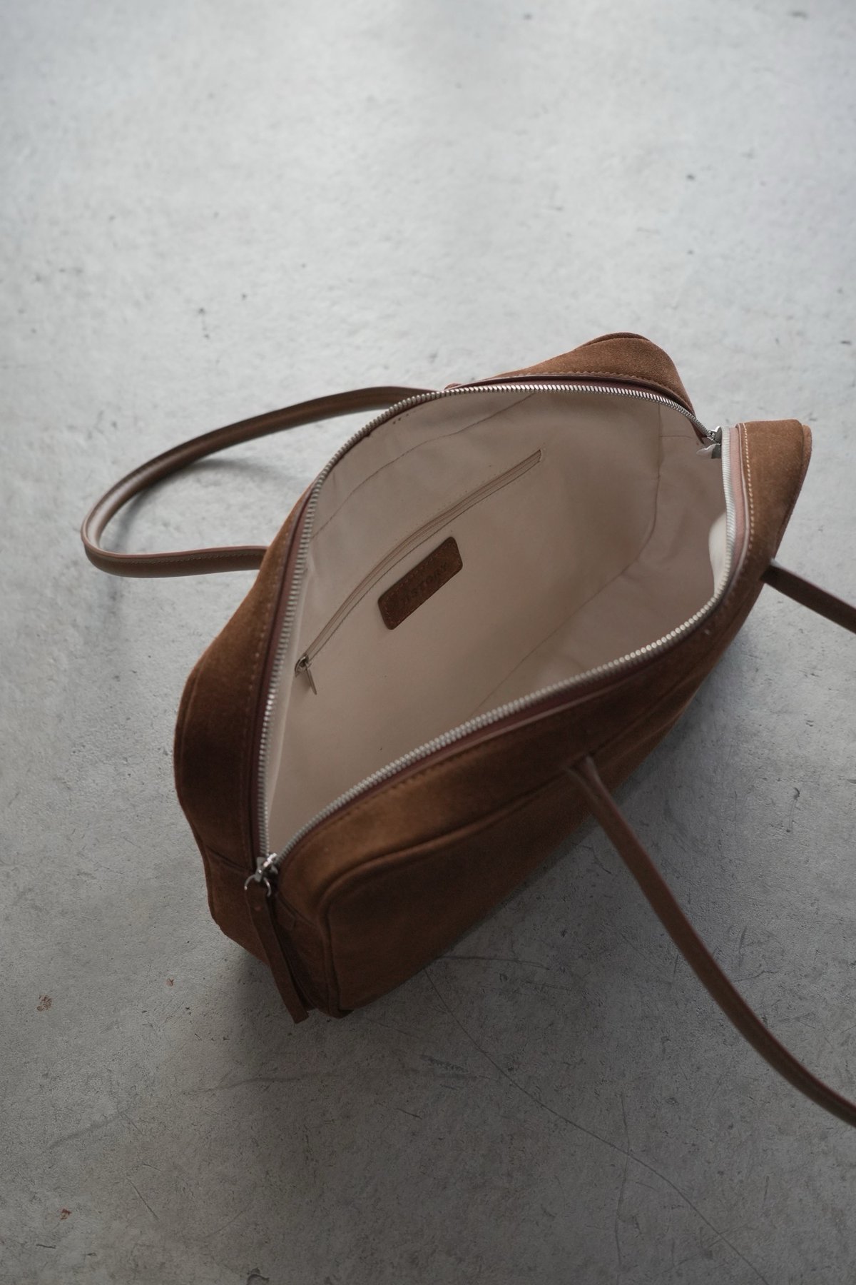 SUEDE SHOULDER BOSTON BAG | JISTORY SUEDE SHOULDER BOSTON BAG | JISTORY