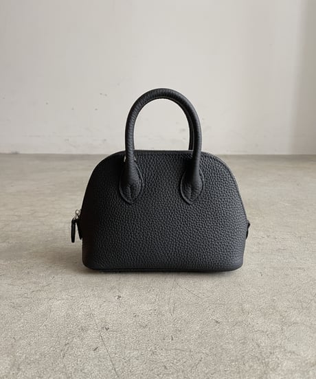 LEATHER MINI BOSTON BAG