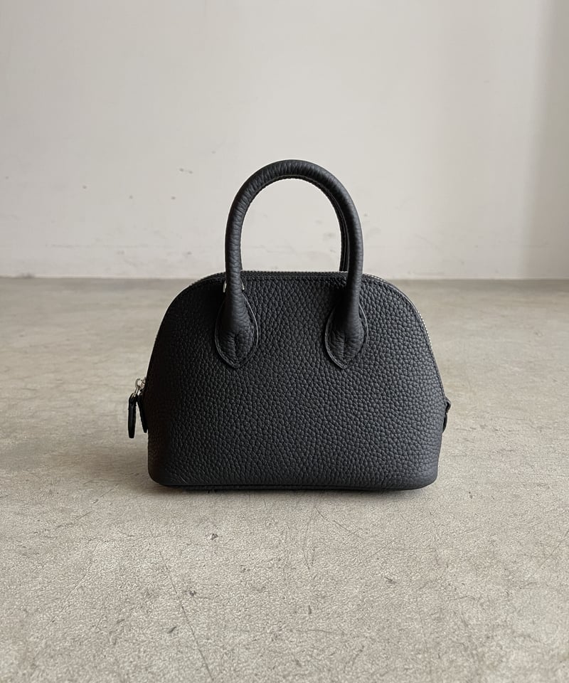 LEATHER MINI BOSTON BAG | JISTORY
