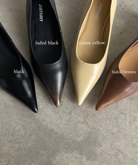 POINTED TOE PUMPS / 4color