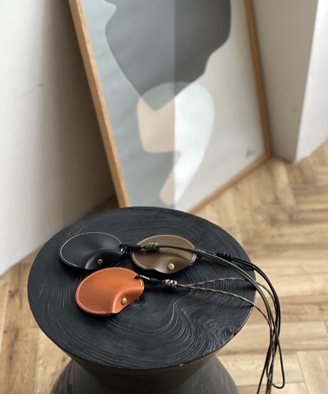 LEATHER MULTI COINCASE / 3color