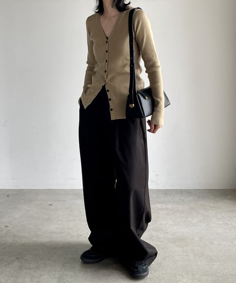 LEATHER ONE SHOULDER BAG/2color