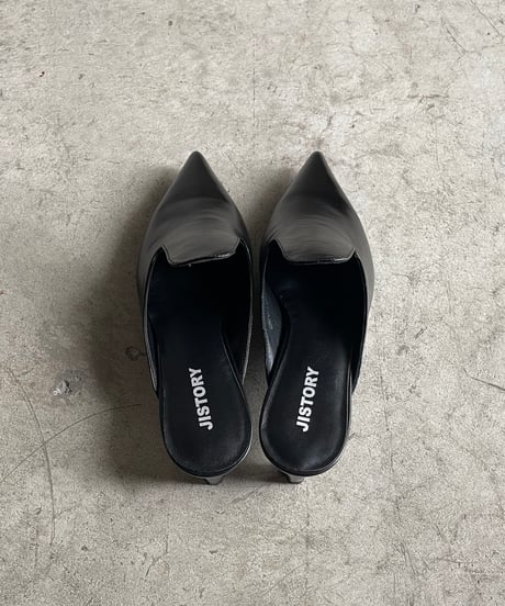 POINTED TOE MULE / 3color