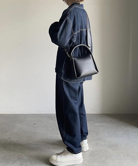 2WAY SQUARE HAND BAG
