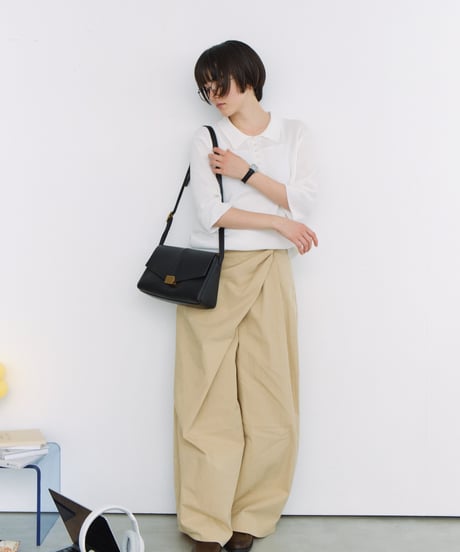 CENTER STITCH CLASSIC SHOULDER BAG