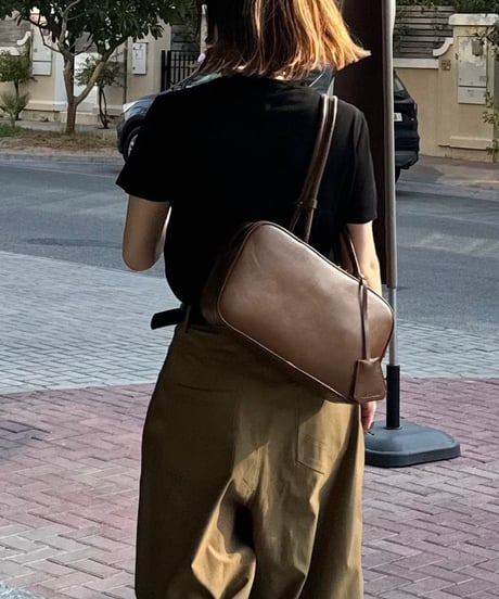 SHOULDER BOSTON BAG / 2color