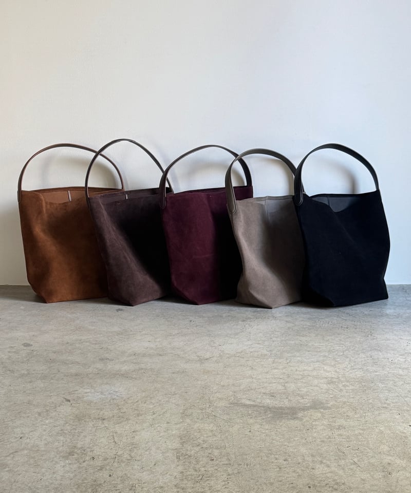 JISTORYスエード ワンショルダーバック ONE HANDLE SHOULDER BAG middle / 3color | JISTORY