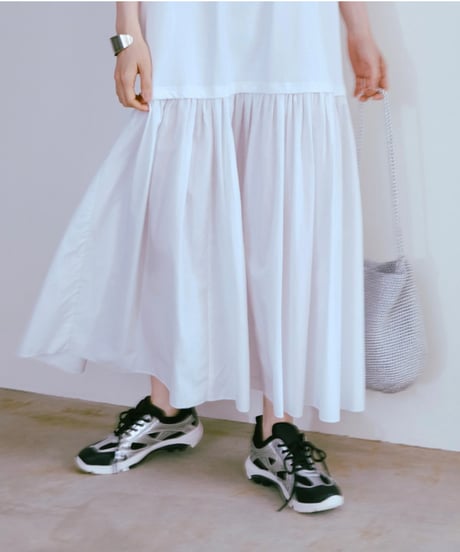 MESH JAGGED SOLE SNEAKERS / 2color