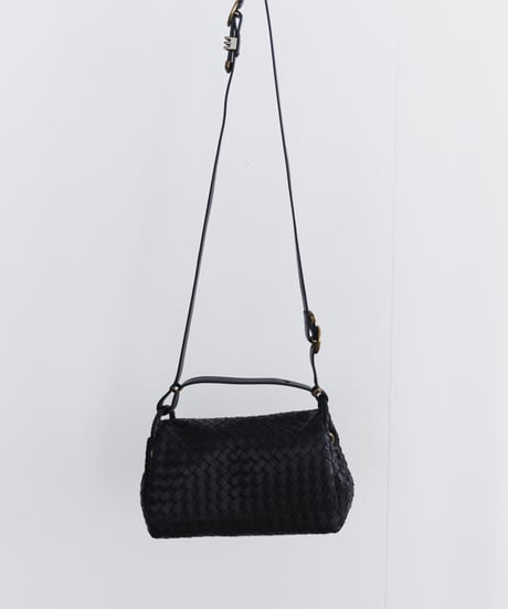 2WAY MINI LEATHER MESH BAG / 3color
