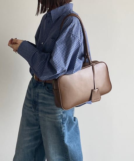 SHOULDER BOSTON BAG / 2color