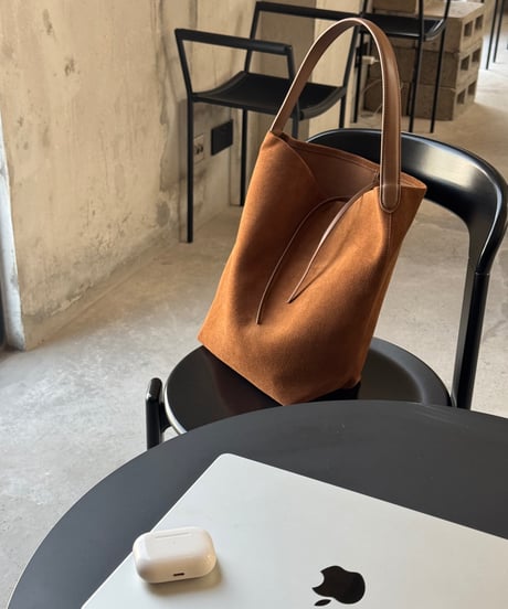 ONE HANDLE SUEDE BAG / 5color