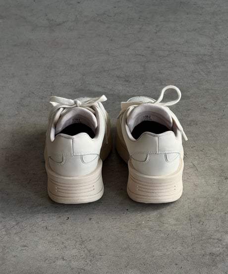 PLATFORM LEATHER COURT SNEAKER/2color