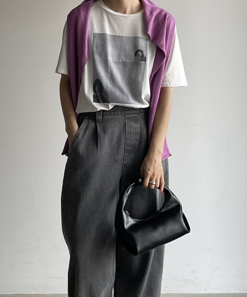 JISTORY ジストリー ザ・ハンドル ホボ バッグ TIE HANDLE HOBO BAG / 2color | JISTORY