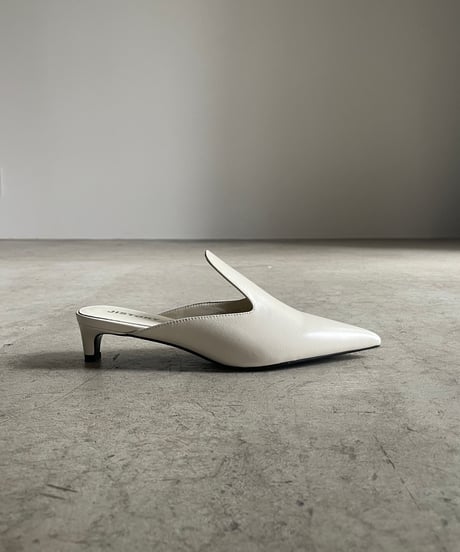 POINTED TOE MULE / 3color