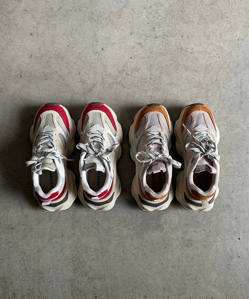 RUGGED MESH DAD SNEAKERS #002 / 2color | JISTORY