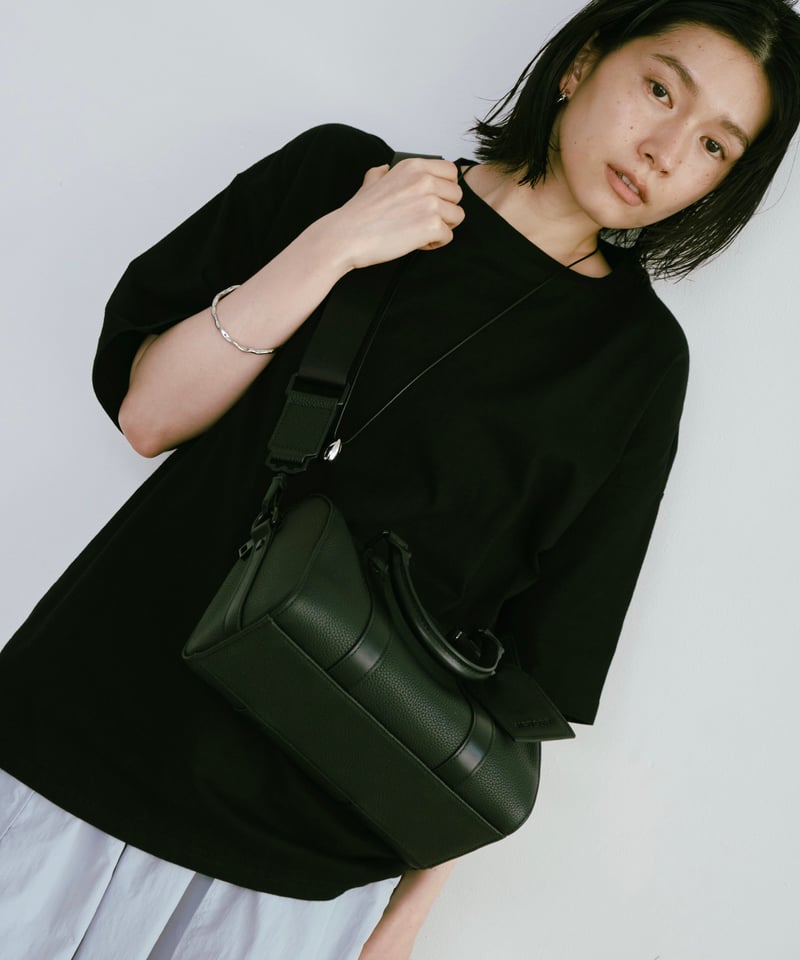 2WAY LEATHER MIDDLE BOSTON BAG ＜送料無料＞ | JISTORY
