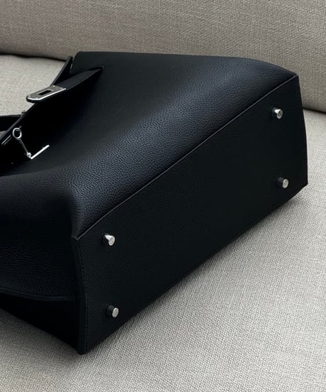 SQUARE BELT HANDLE BAG / 3color　＜送料無料＞