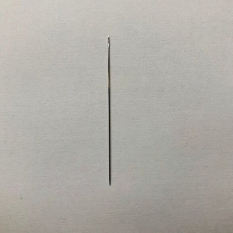 ビーズ針（太さ0.41mm、長さ48.5mm）5本入