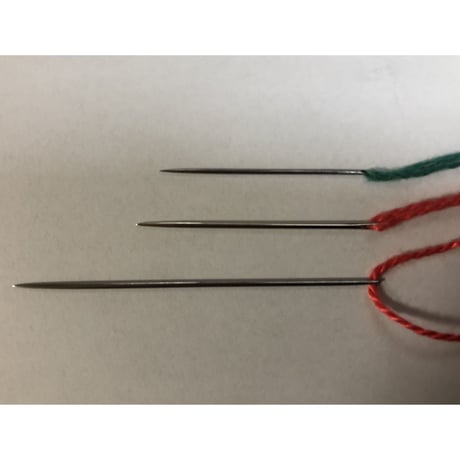 ［特長］刺し子針　(太さ0.96mm、長さ54.5mm)