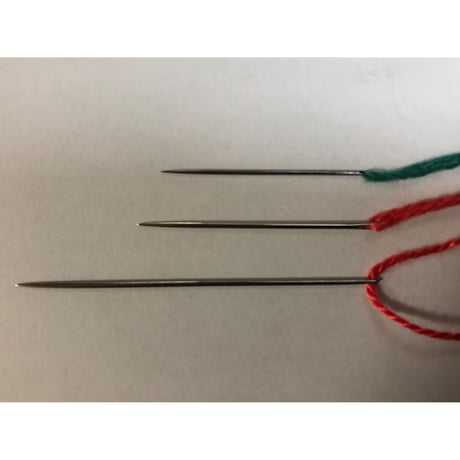 ［長針］刺し子針（太さ0.96mm、長さ36.4mm）