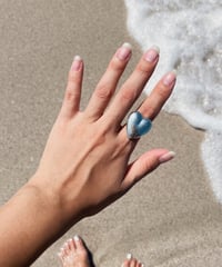 Holiday ring " Silver